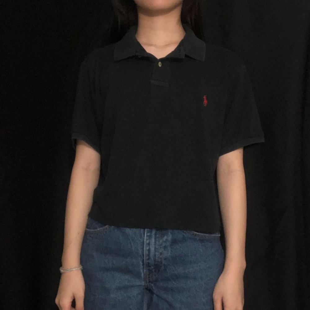 Cropped Ralph Lauren Polo (Brandy Melville)
